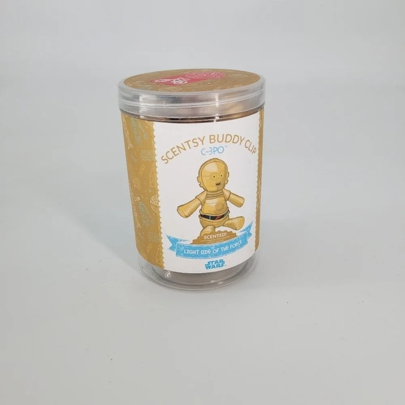 Scentsy star wars buddy clip C-3PO scented light side of the force - Picture 2 of 6